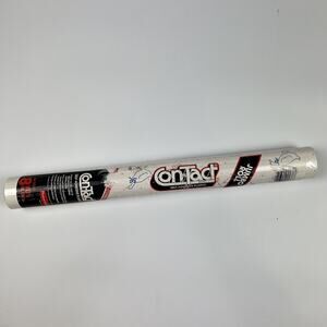 Vintage 90s Rubbermaid Adhesive Contact Paper Country Blue Geese NEW 36 Sq Ft
